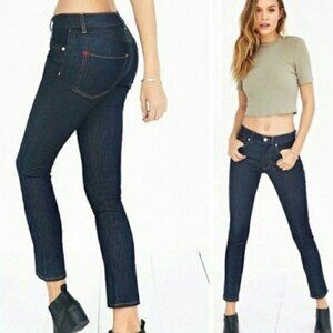 BDG Drainpipe High Rise Crop Ankle Jeans sz 25